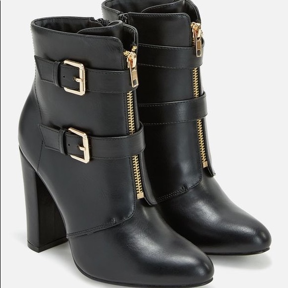 BRAND NEW. NEVER WORN black booties - Picture 4 of 8